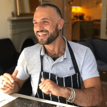 Luca Favorito, cooking teacher